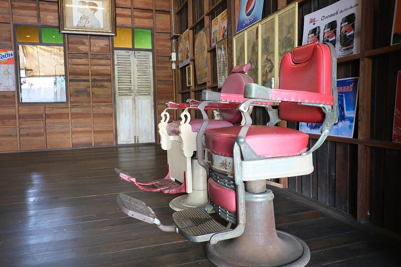 Sillón de barbero
